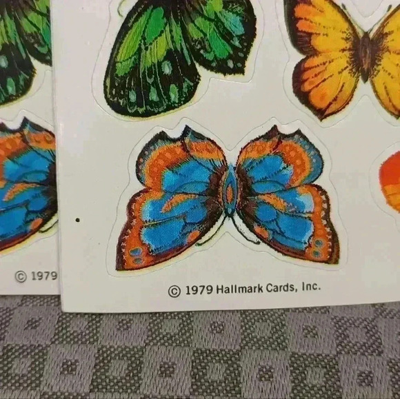 Vintage Dennison Seals & Hallmark  1979 Stickers - Picture 2 of 9